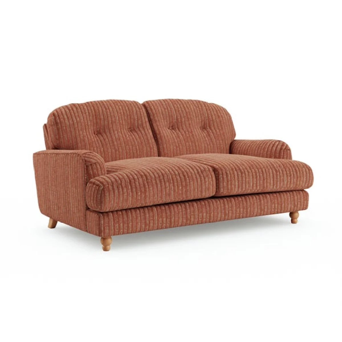 Martha Chunky Chenille Stripe 2 Seater Sofa – image 8
