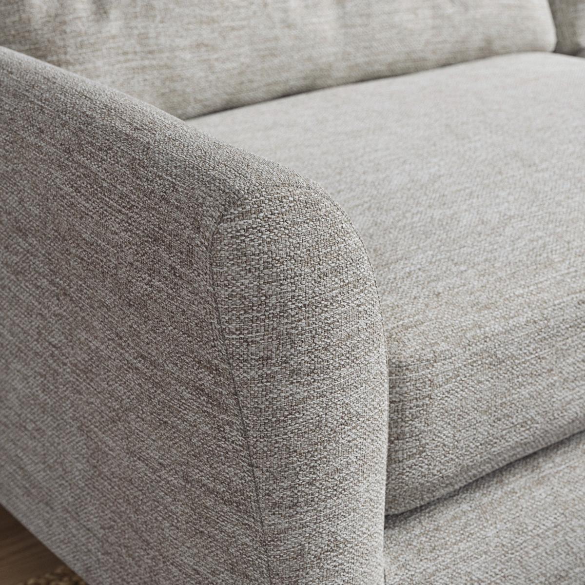 Sven Tonal Weave 4 Seater Sofa Natural – image 4