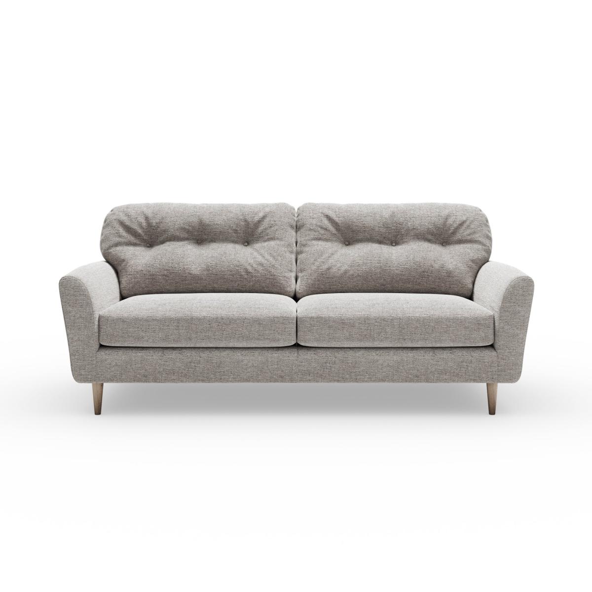 Sven Tonal Weave 4 Seater Sofa Natural – image 7