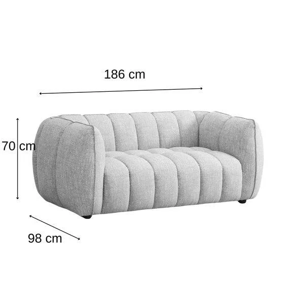 Oakcrest Chenille 2 Seater Sofa – image 3
