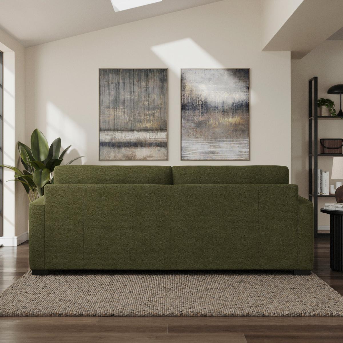 Carson Tonal Boucle 4 Seater Sofa – image 3