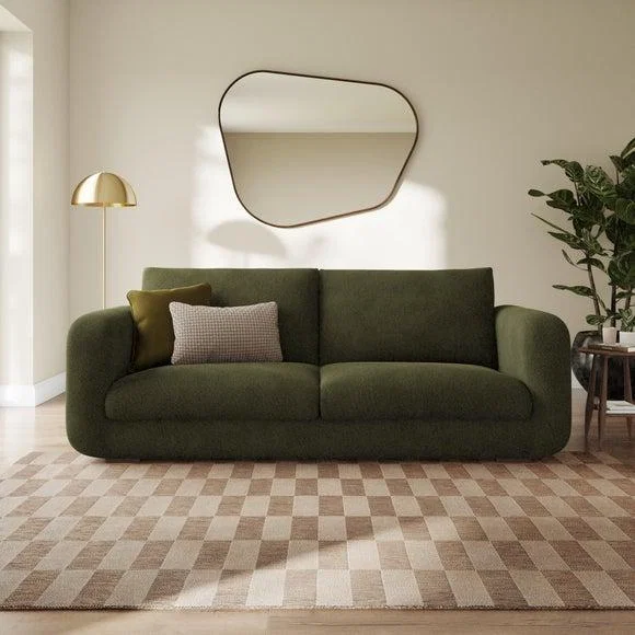 Luca Tonal Boucle 4 Seater Sofa – image 1
