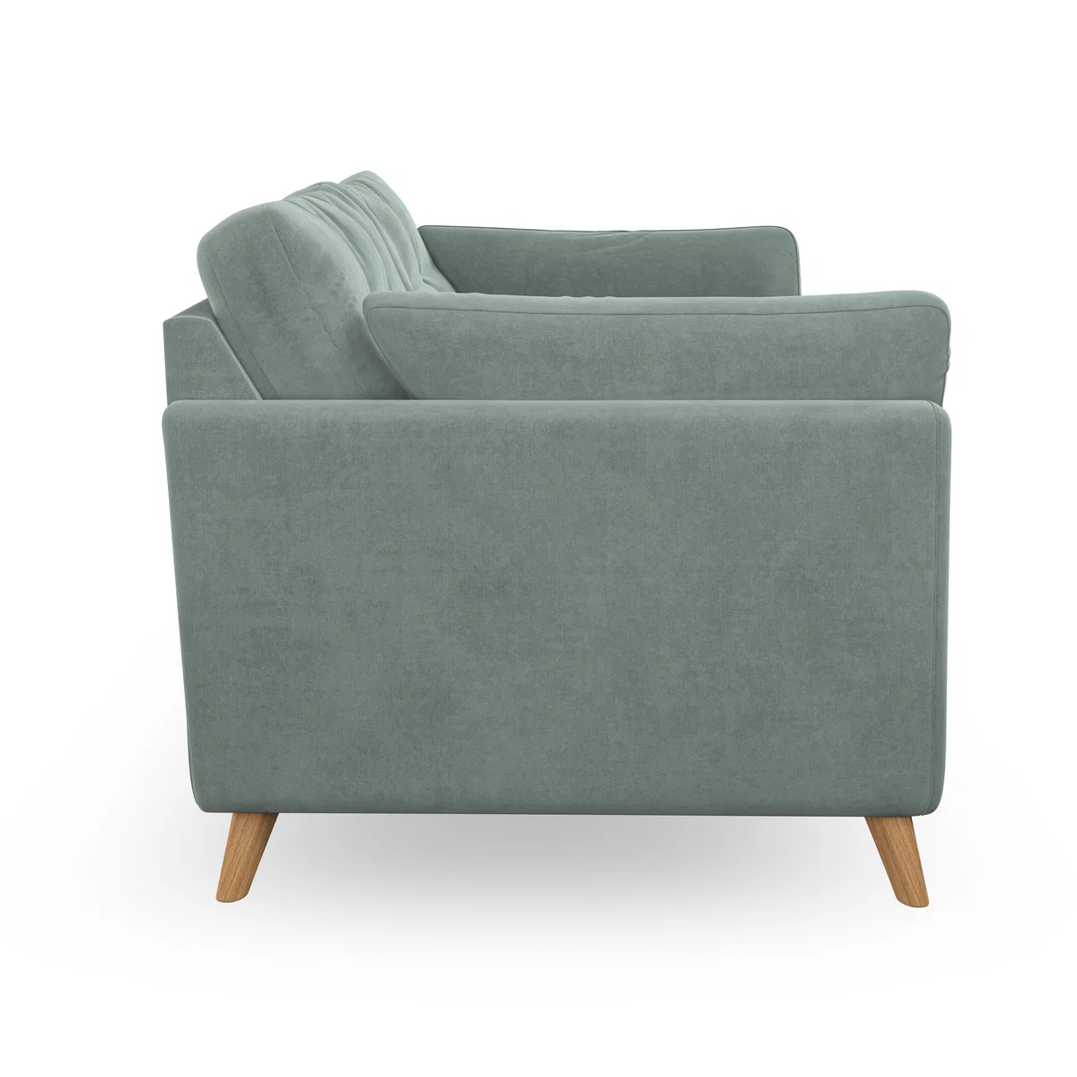 Peyton Large 3 Seater Sofa Luxury Velvet Lilypad – image 5