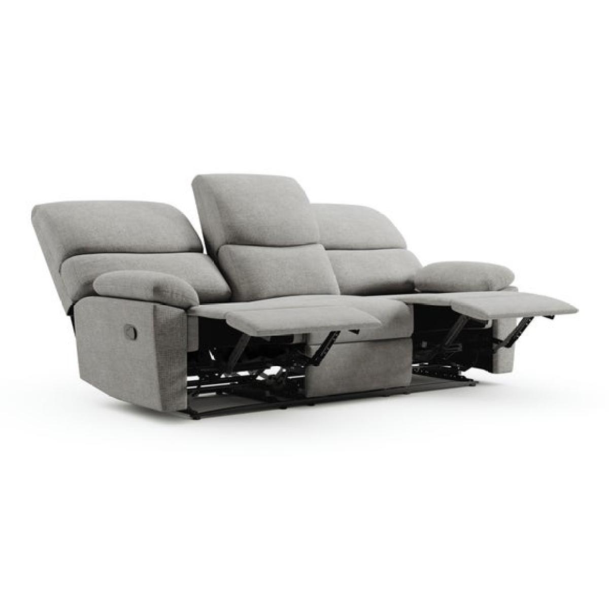 Murphy Chenille Manual Recliner 3 Seater Sofa – image 7