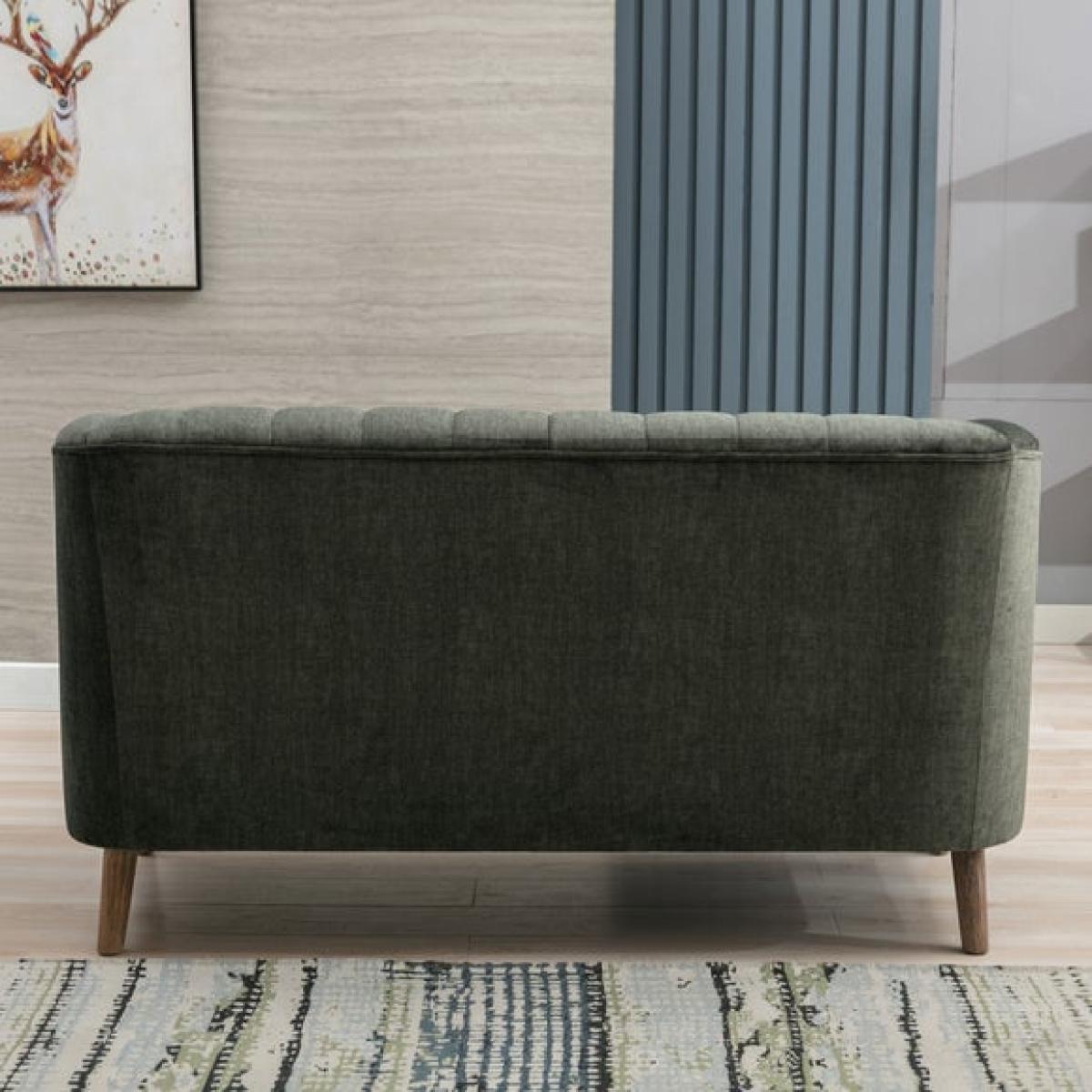 Return - Image Furnishings Charlotte Velvet 2 Seater Sofa – image 3