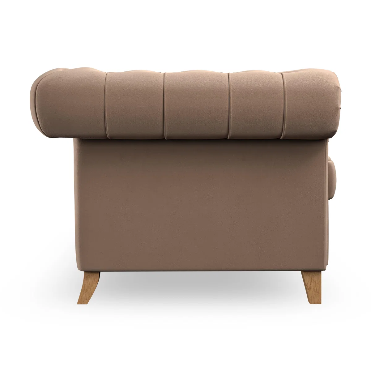 Pimlico Large 3 Seater Sofa House Velvet Taupe – image 6