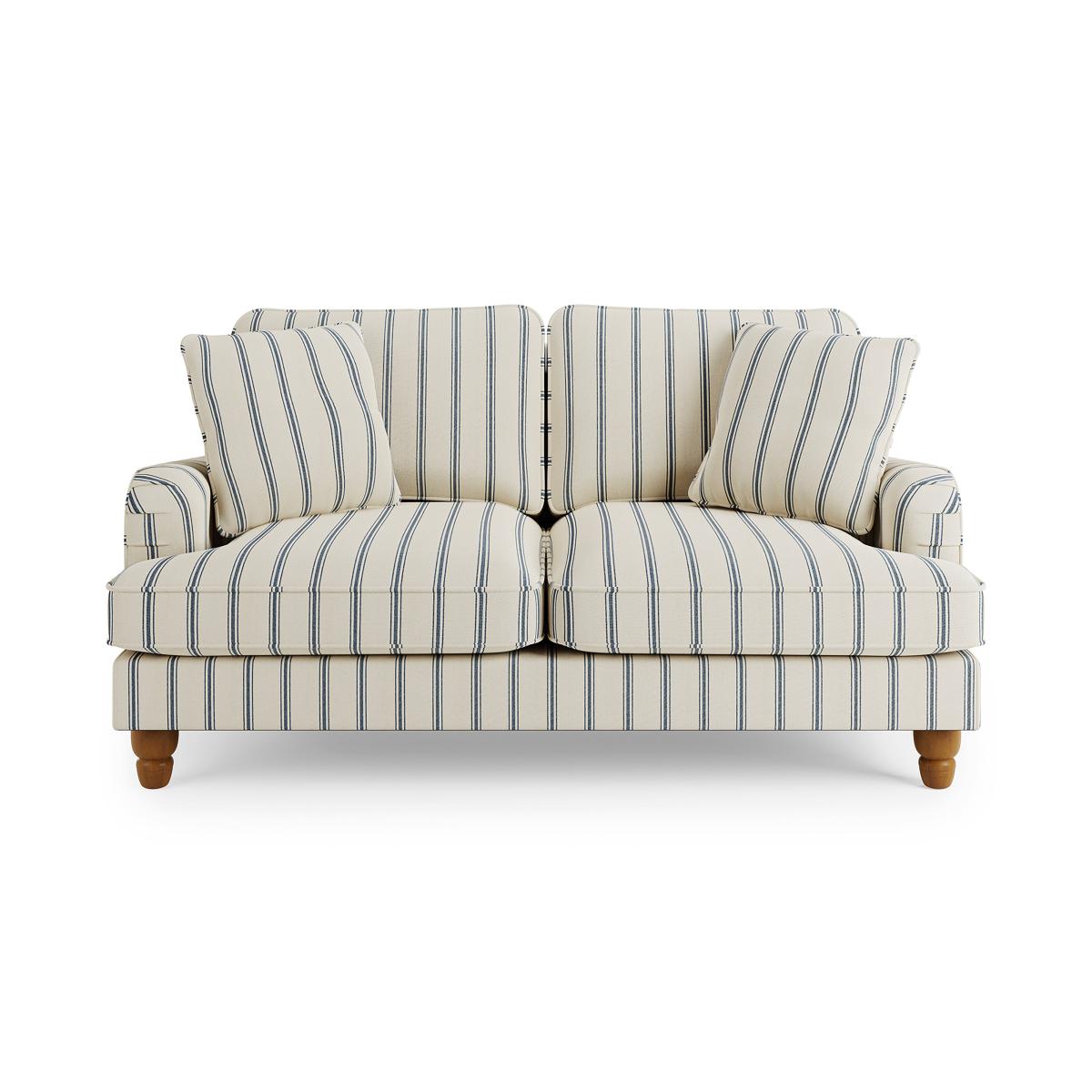 Beatrice Folkstone Stripe 2 Seater Sofa Folkstone Stripe Blue – image 7