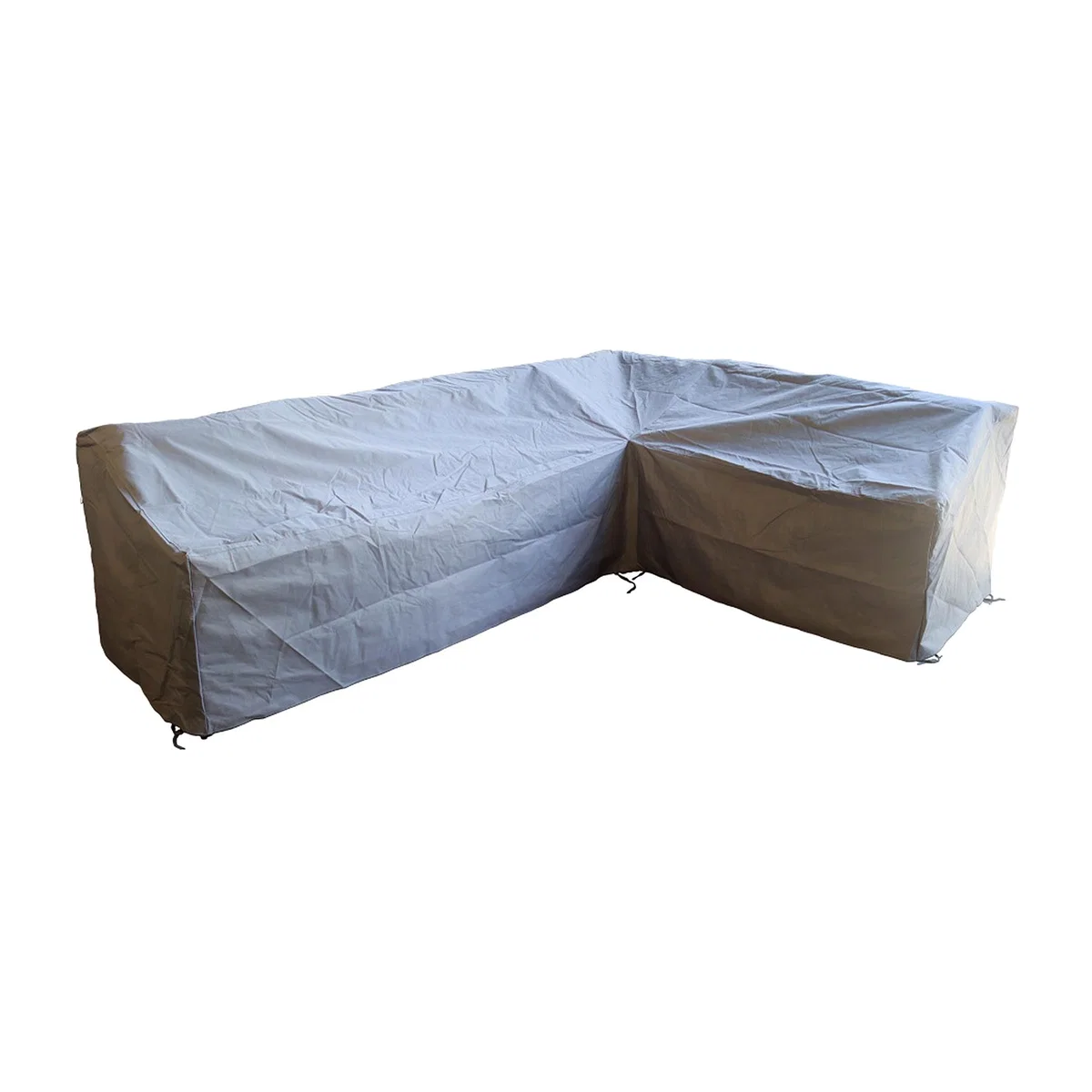 L Shape Heavy Duty Furniture Cover Taupe
