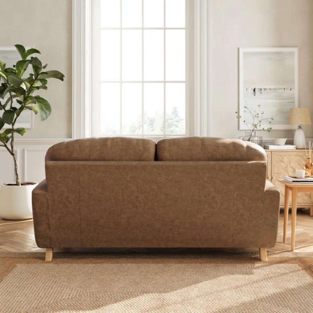 Martha 2 Seater Arizona Faux Leather Sofa – image 4