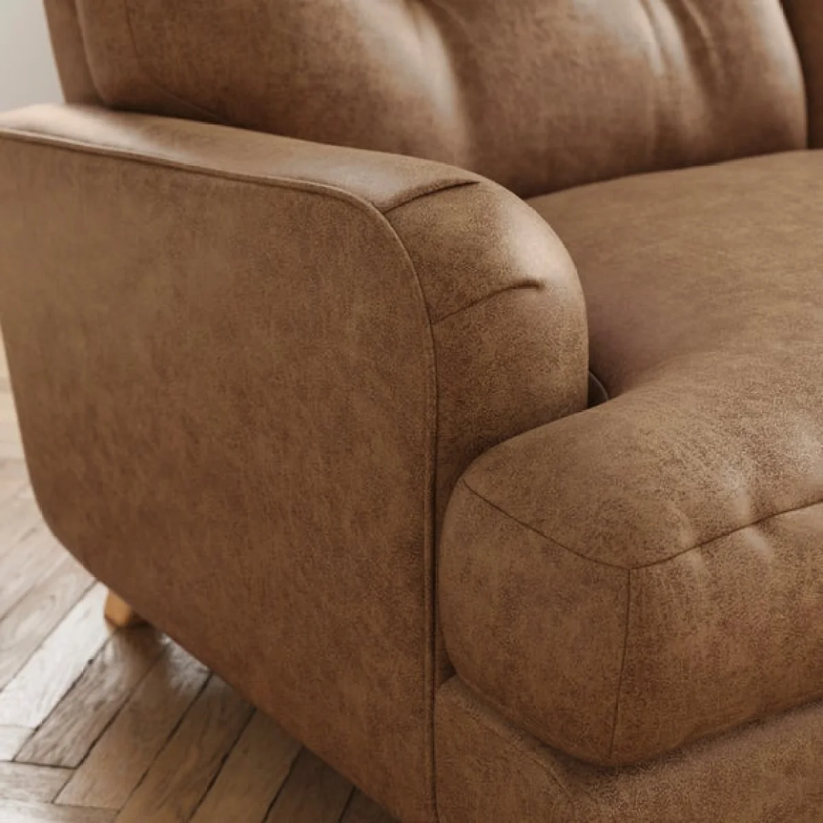 Martha 2 Seater Arizona Faux Leather Sofa – image 6
