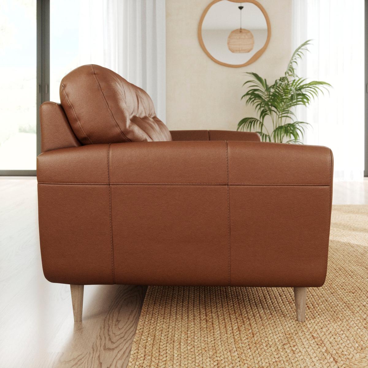 Sven Vintage Leather 2 Seater Sofa – image 2