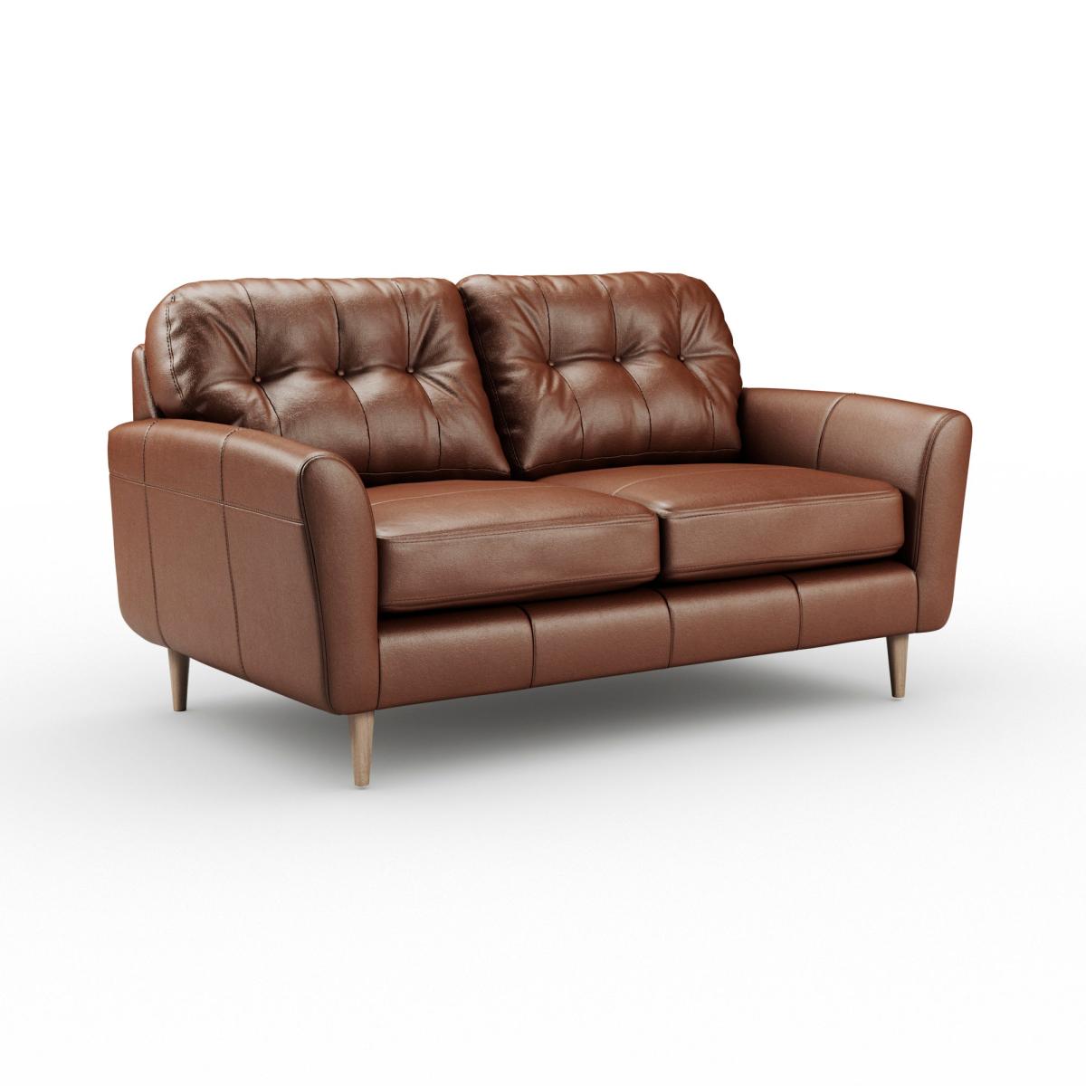 Sven Vintage Leather 2 Seater Sofa – image 6