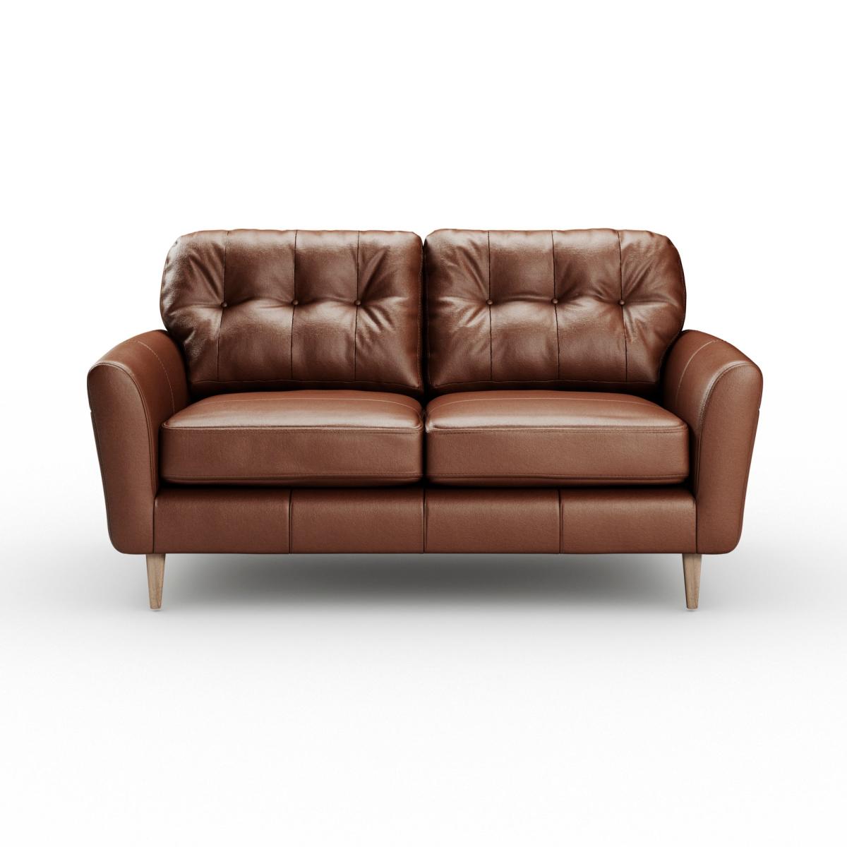 Sven Vintage Leather 2 Seater Sofa – image 7