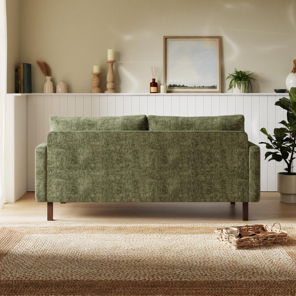 Morton Chenille Distressed 3 Seater Sofa – image 4