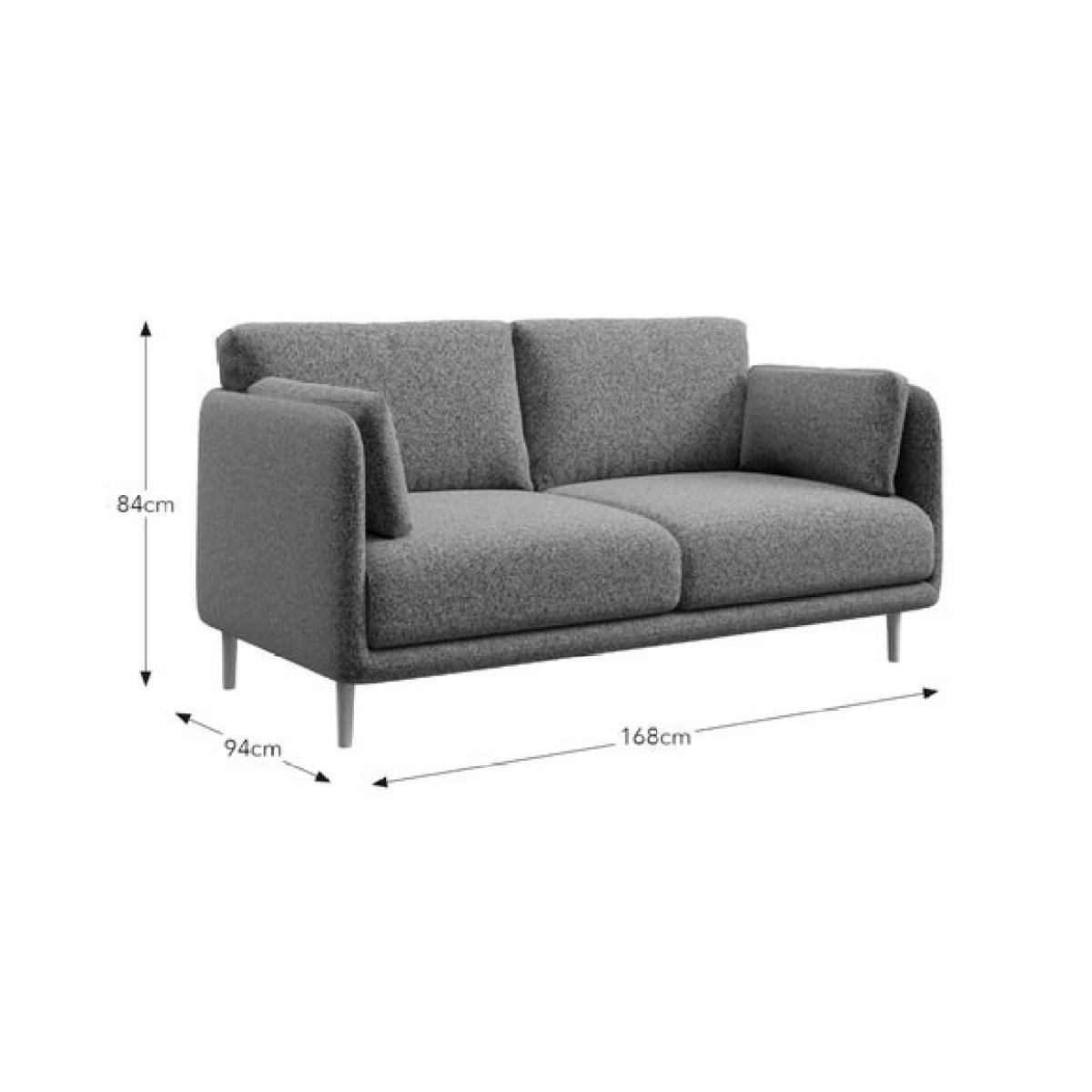 Armitage Multicoloured Boucle 2 Seater Sofa – image 9