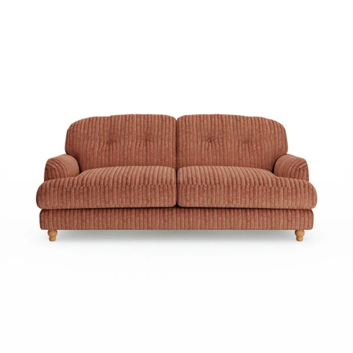 Martha Chunky Chenille Stripe 3 Seater Sofa – image 7