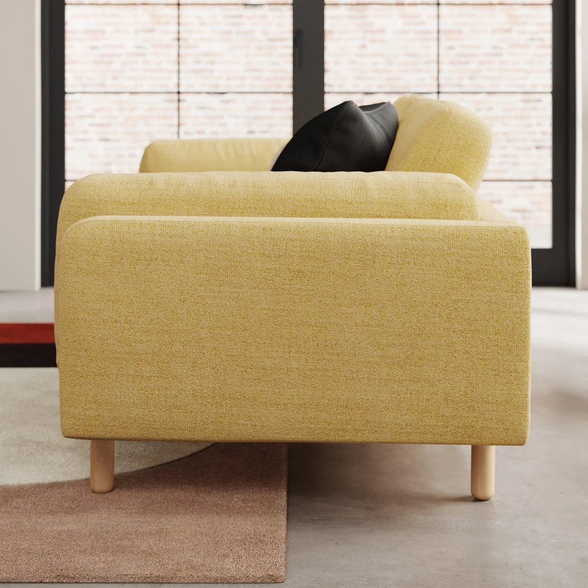 Newton Chunky Tonal Weave 2 Seater Sofa – image 1