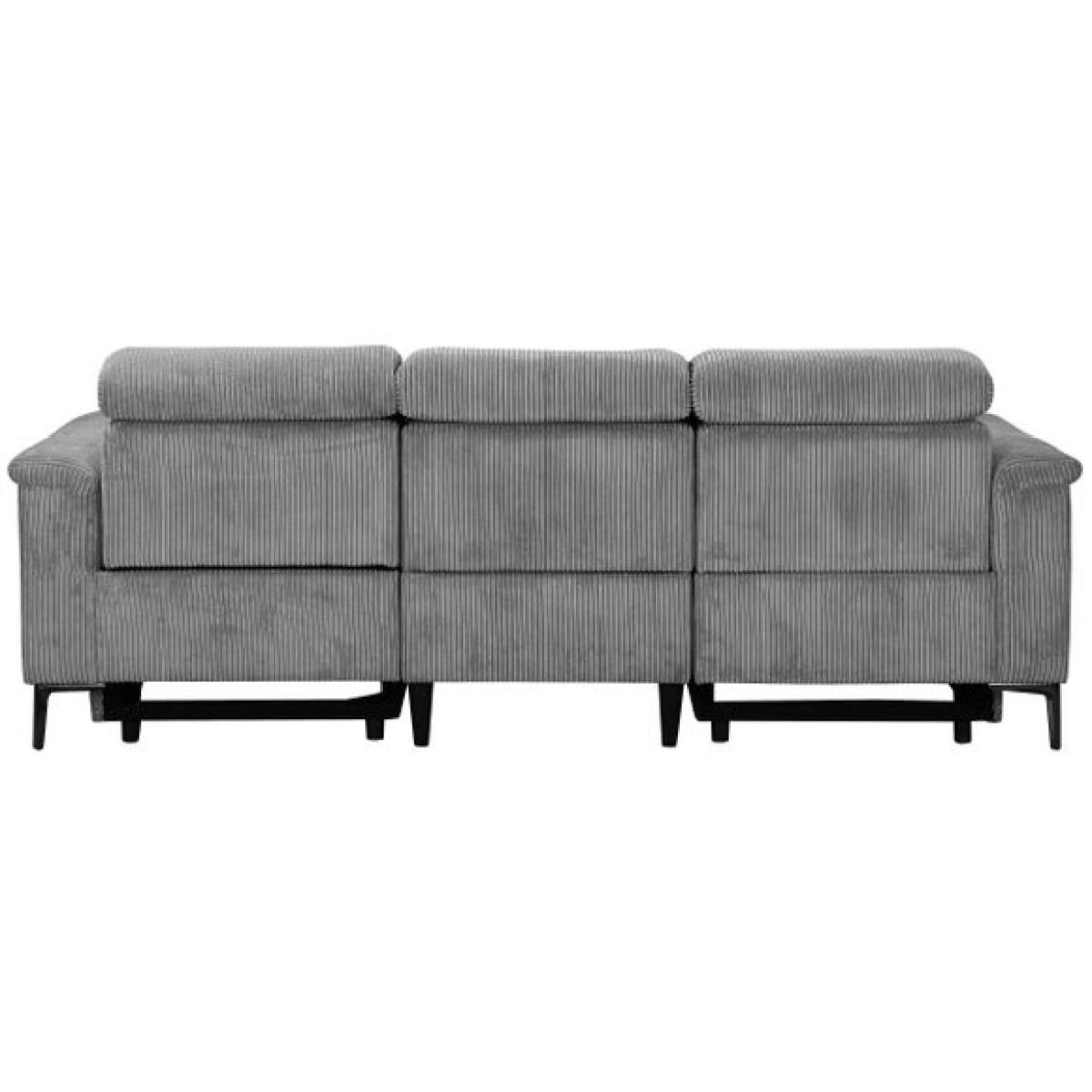 Lund Corduroy Power Recliner 3 Seater Sofa – image 8