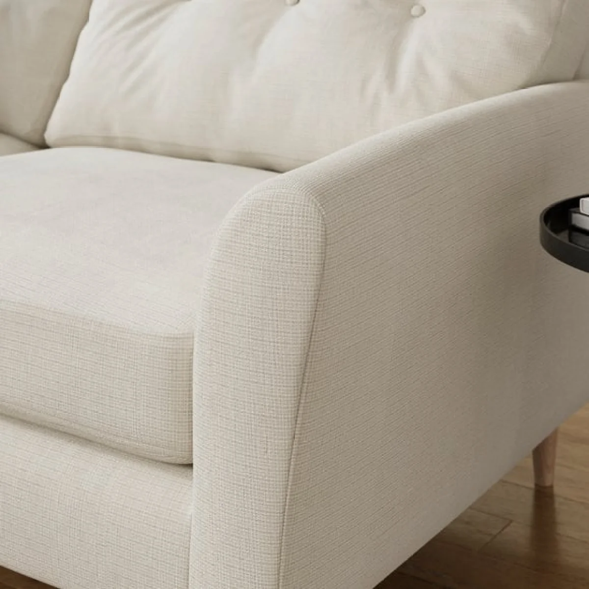 Sven Soft Texture Chenille 3 Seater Sofa – image 4