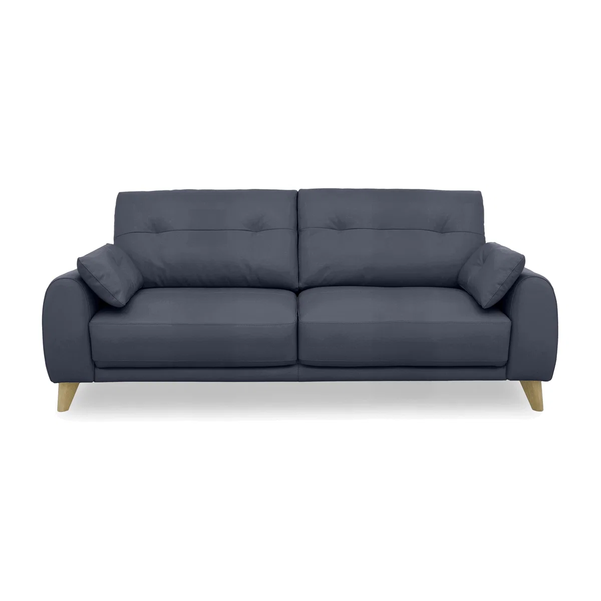 Malmo BV Leather 3 Seater Sofa - BV Ocean Blue – image 1