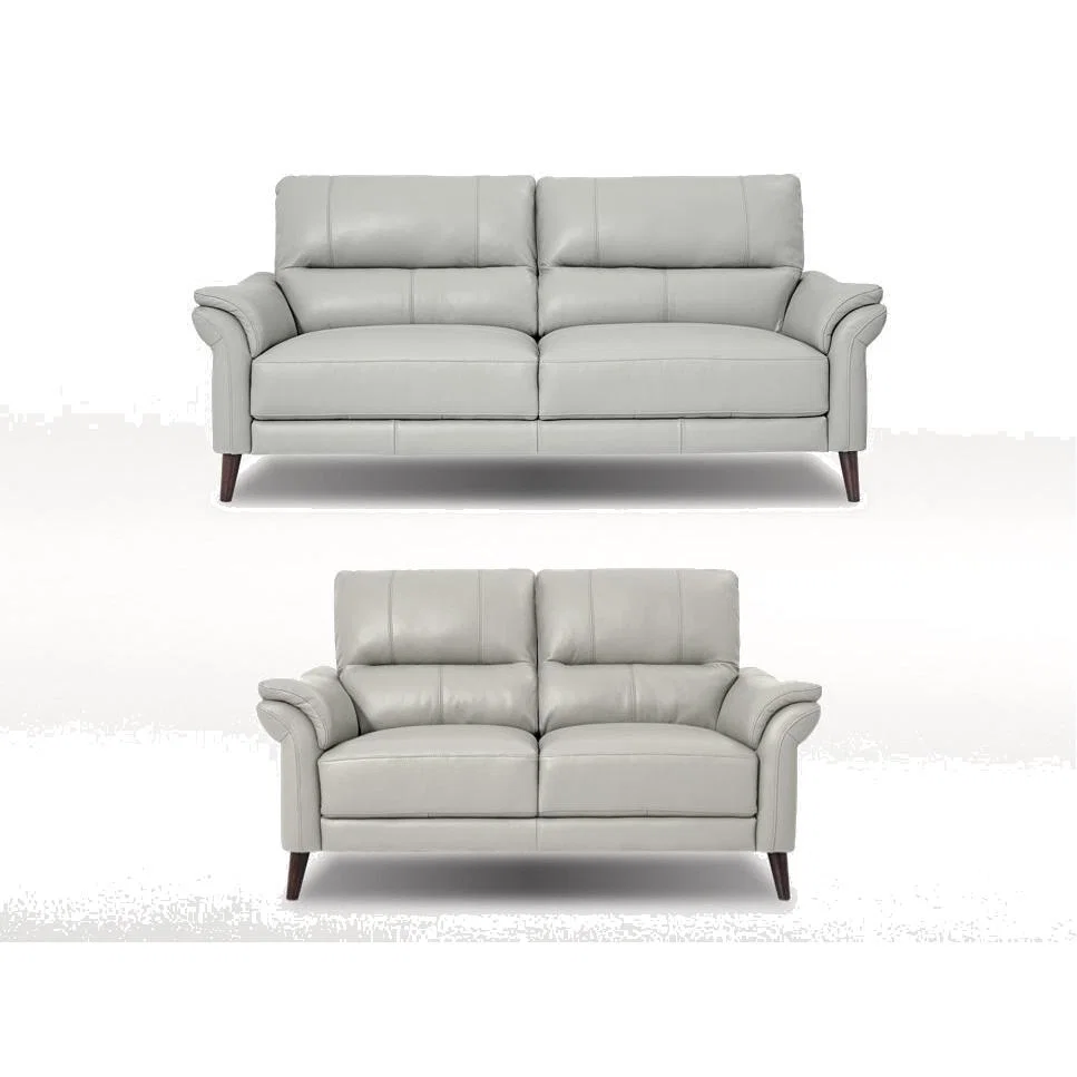 Winner 3 Seater Leather Sofa and 2 Seater Leather Sofa Bundle – image 1