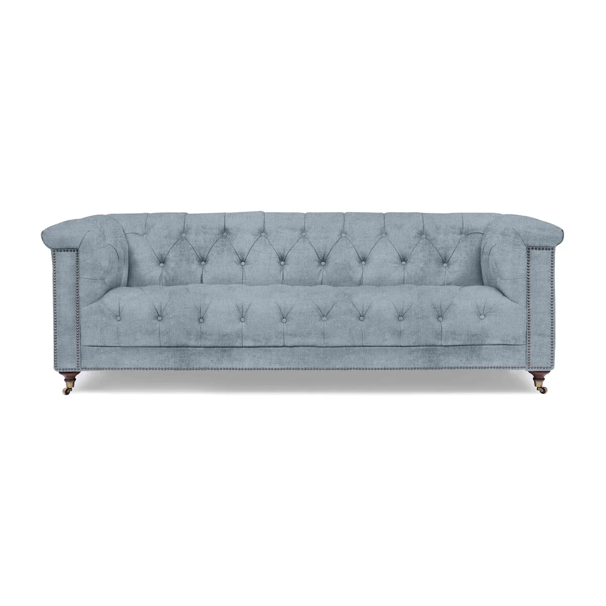 At The Helm - Wallace 4 Seater Fabric Chesterfield Sofa – image 1