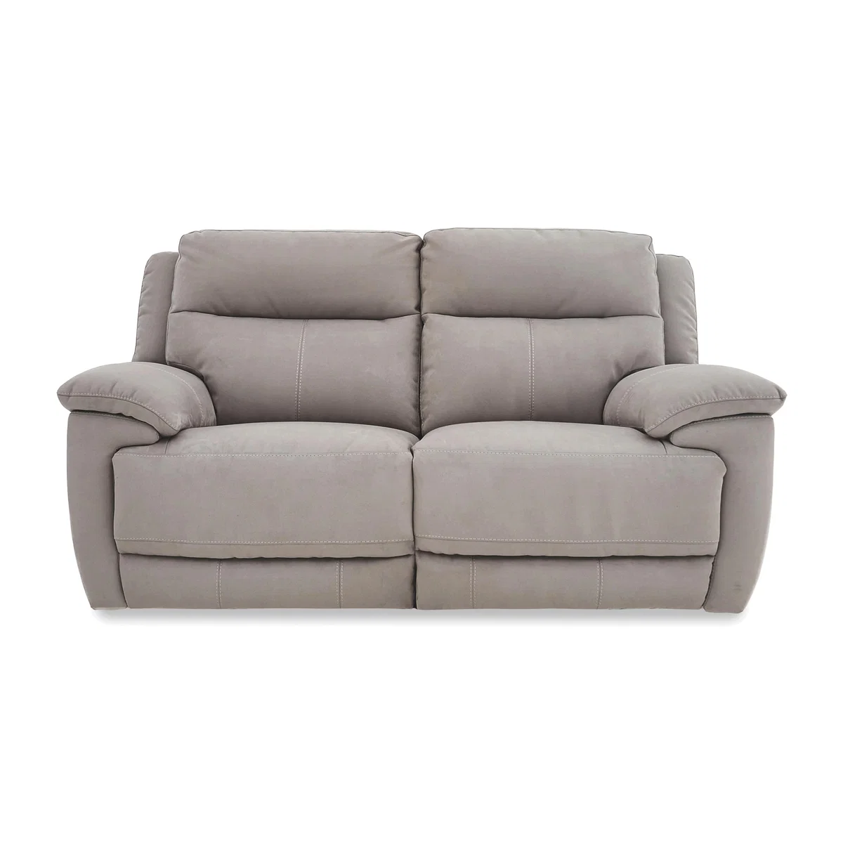 Touch 2 Seater Heavy Duty Fabric Power Recliner Sofa - Feather – image 1