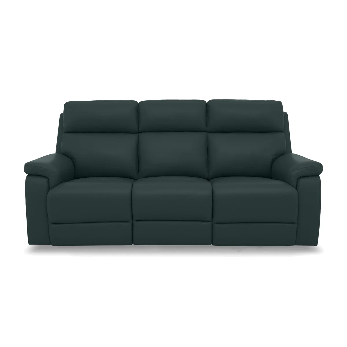 Raven Leather 3 Seater Sofa with Power Recliner – image 1