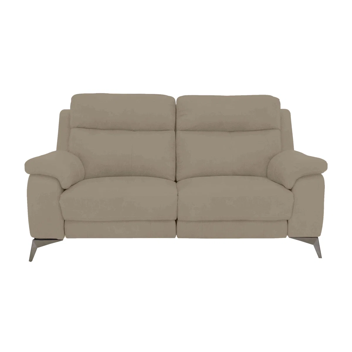 Missouri 2 Seater Fabric Power Recliner Sofa - Light Khaki – image 1