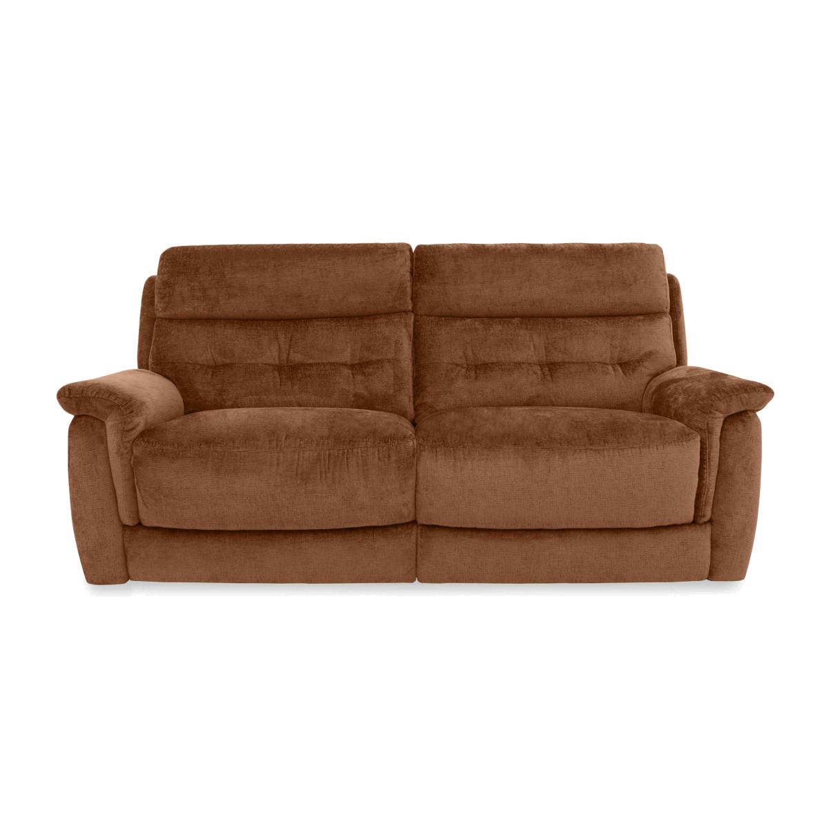 Springer Fabric 3 Seater Sofa with Power Recliner – image 1