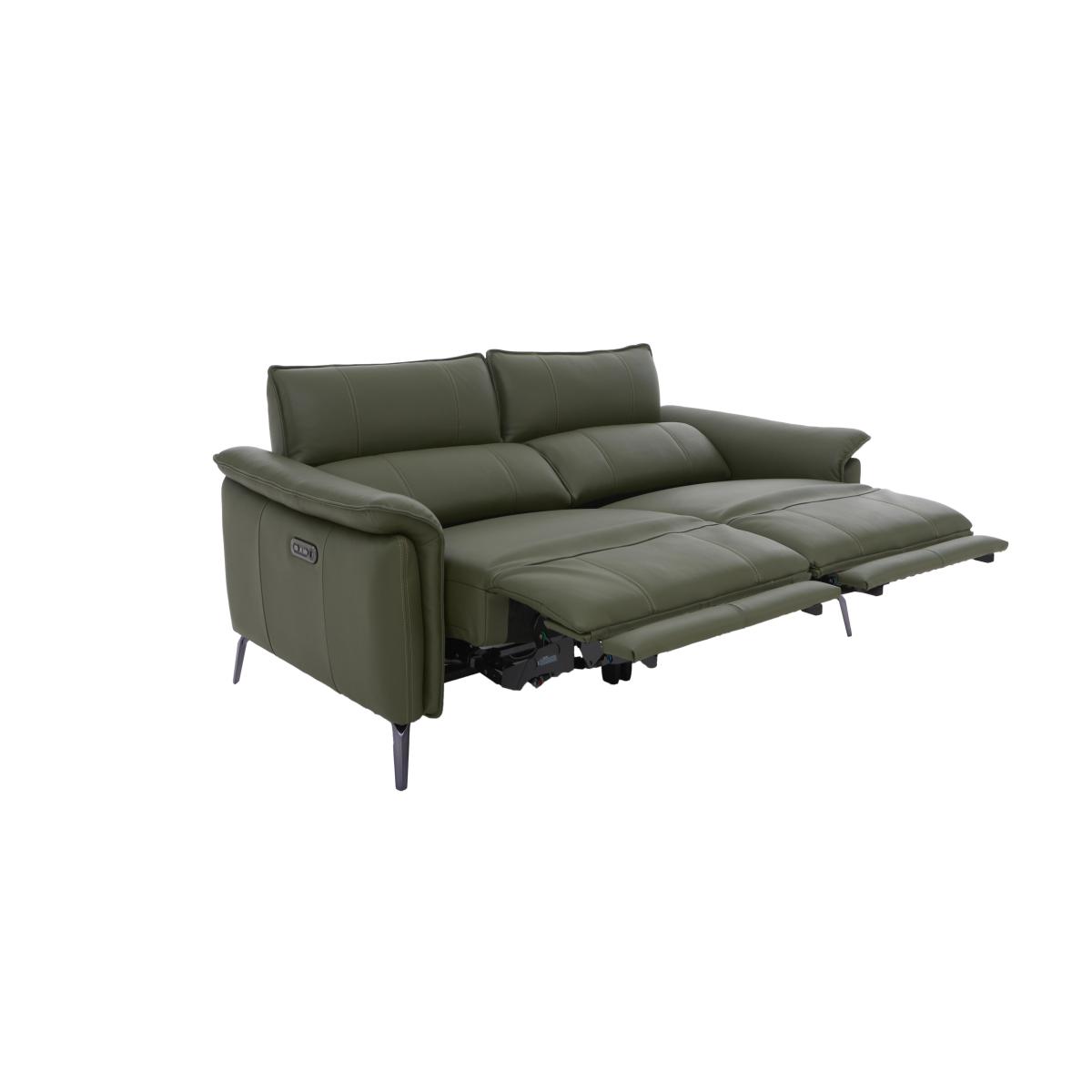 Jude 2 Seater Leather Sofa - Montana Chocolate – image 10