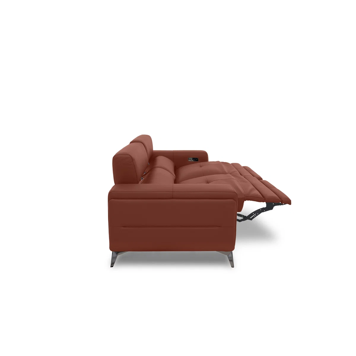 Action Leather 3 Seater Sofa - Natural Olive – image 7