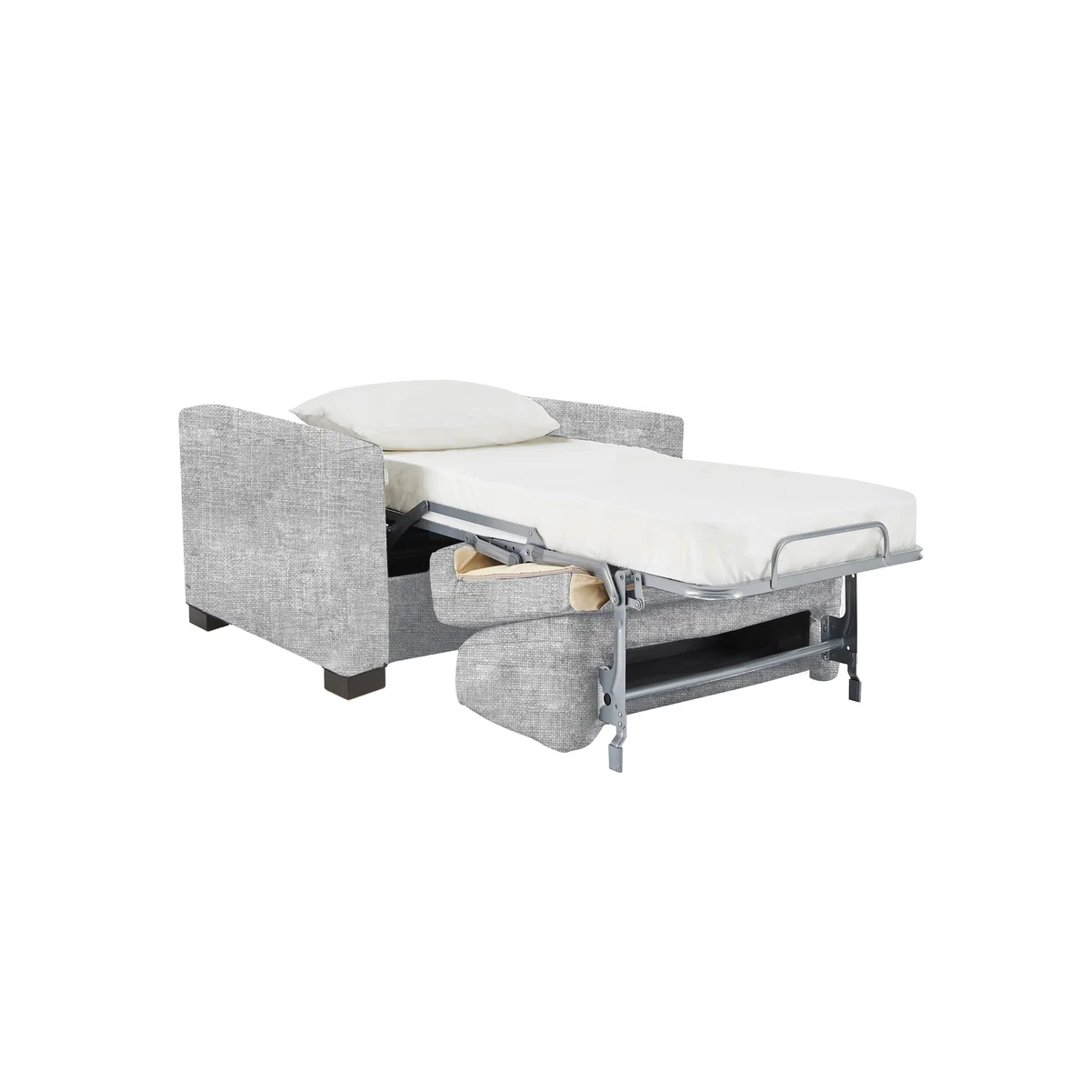 Nicoletti - Alcova Fabric Chair Sofa Bed with Box Arms – image 2