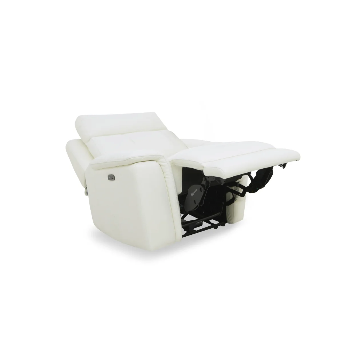 Comfort Story - Chill Leather Power recliner Chair - BV Star White - Sofas and Armchairs – image 3