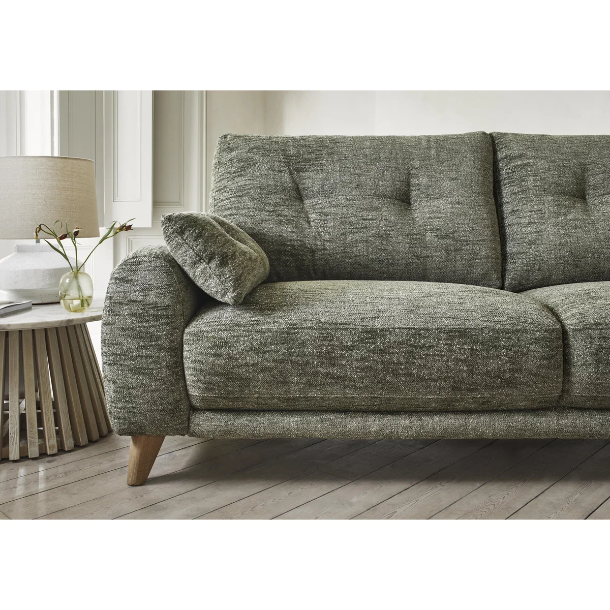 Malmo Fabric 2 Seater Sofa - Dark Denim – image 3