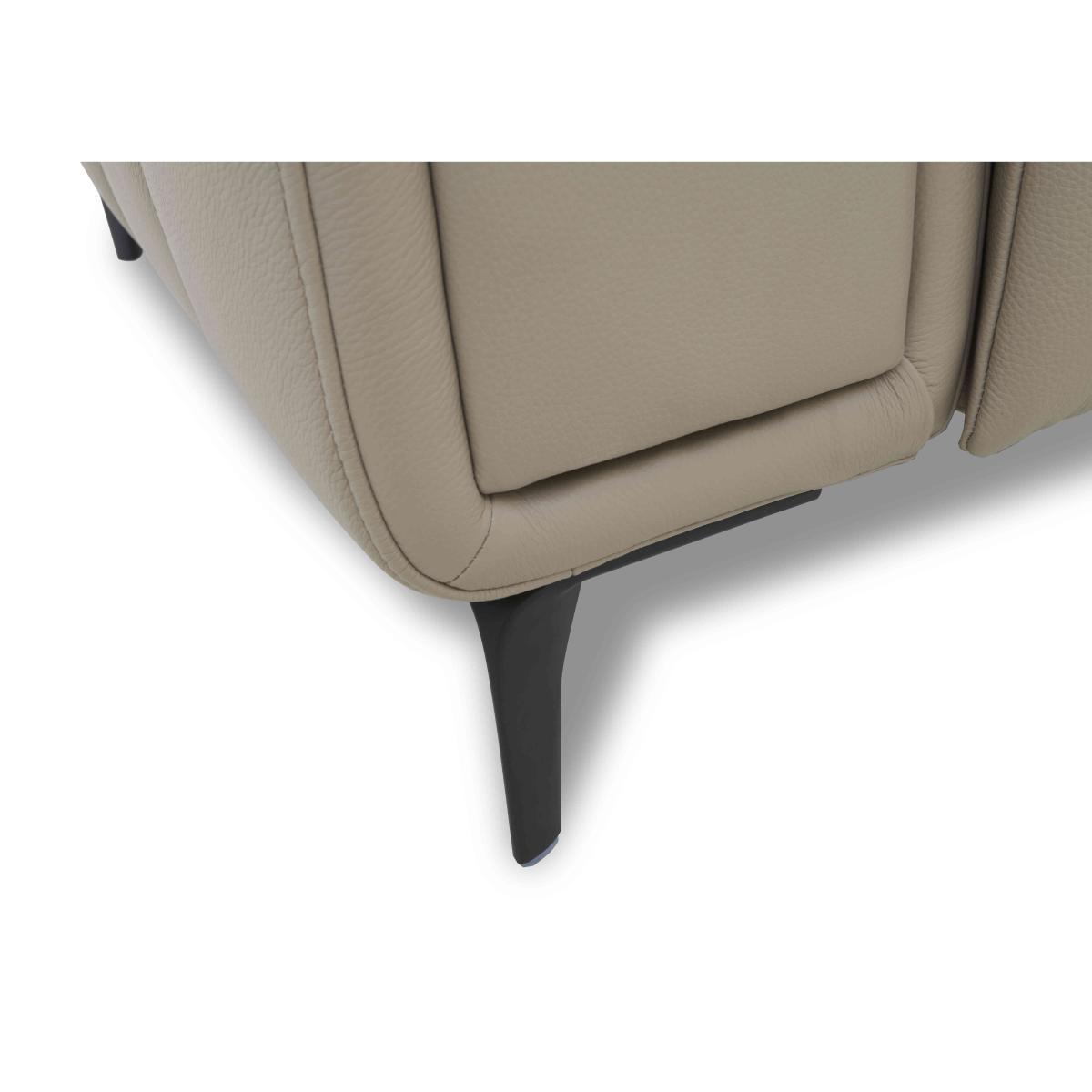 Elphaba Leather 2 Seater Sofa with Storage Arms – image 3