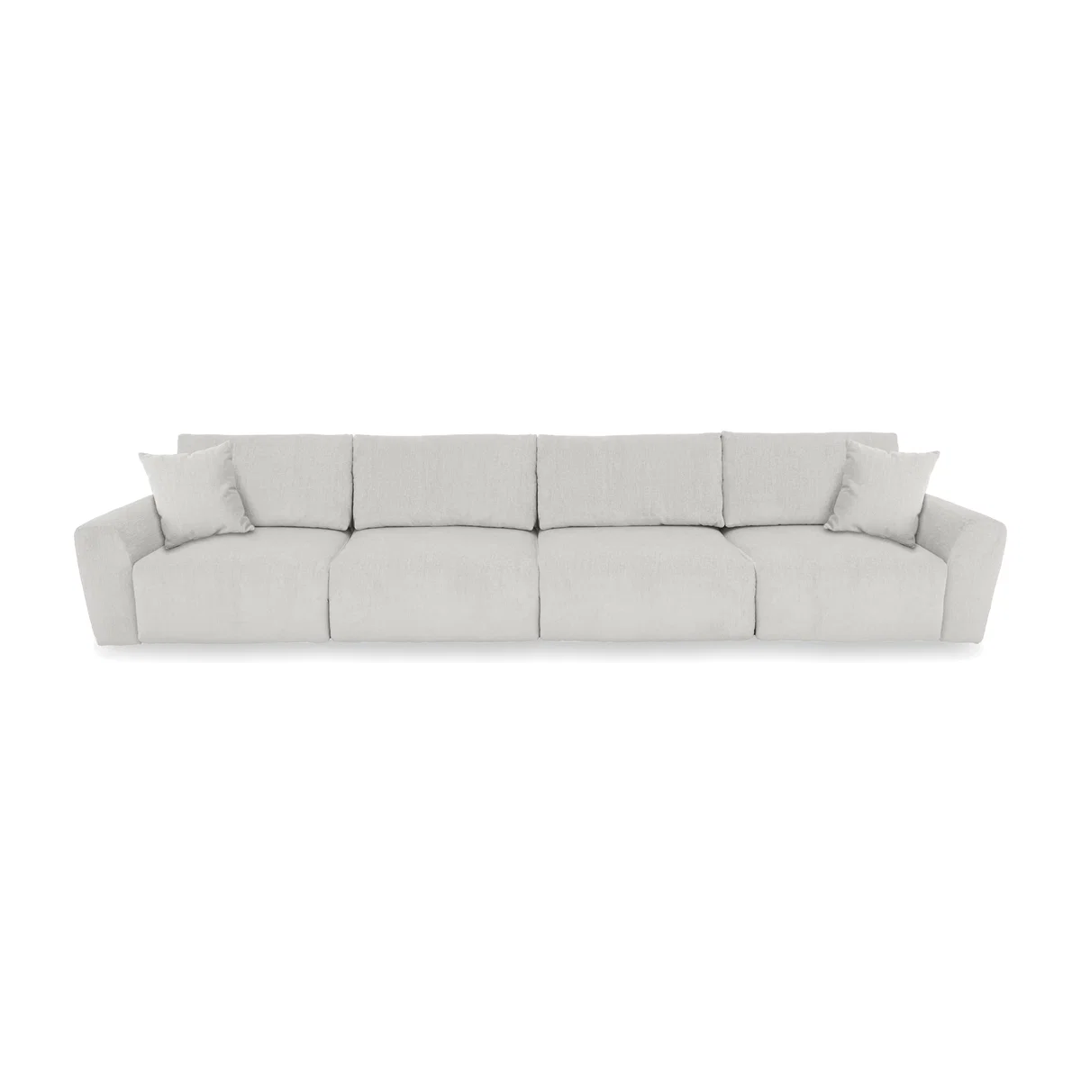 Gemini Fabric 4 Seater Remote Control Power Glider Sofa – image 1