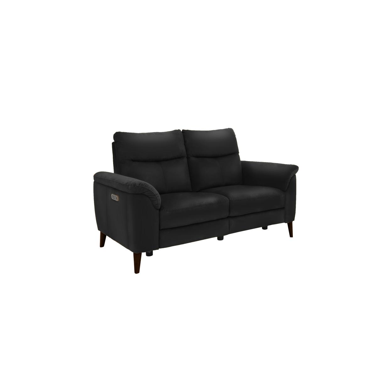 Morgan 2 Seater Leather Sofa - Oslo Pine – image 4