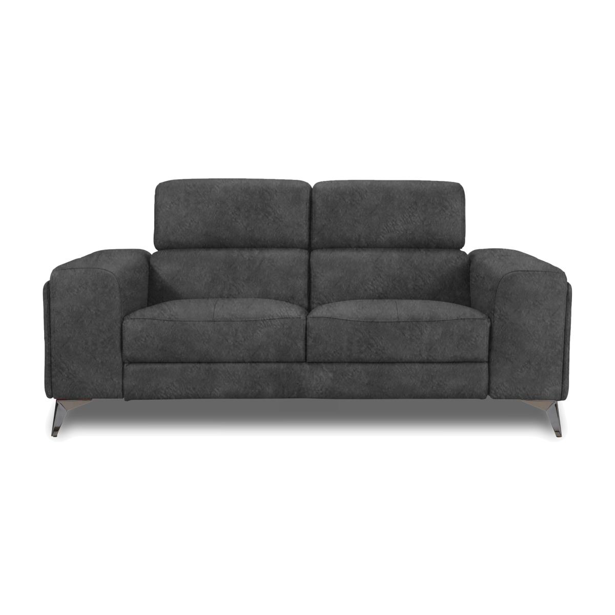 Action Fabric 2 Seater Sofa - Marble Dark Grey – image 1