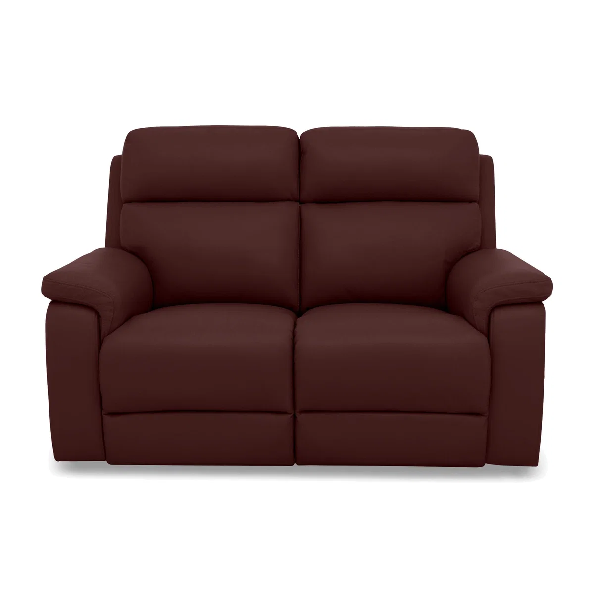 Raven Leather 2 Seater Sofa - Montana Ruby – image 1