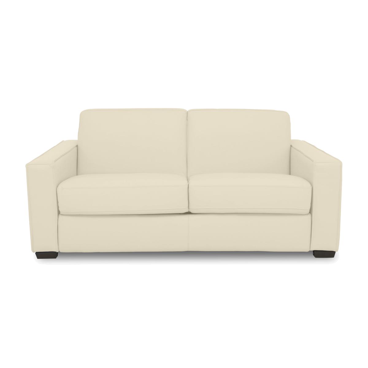 Parma 2 Seater Leather Sofa - Frost – image 1