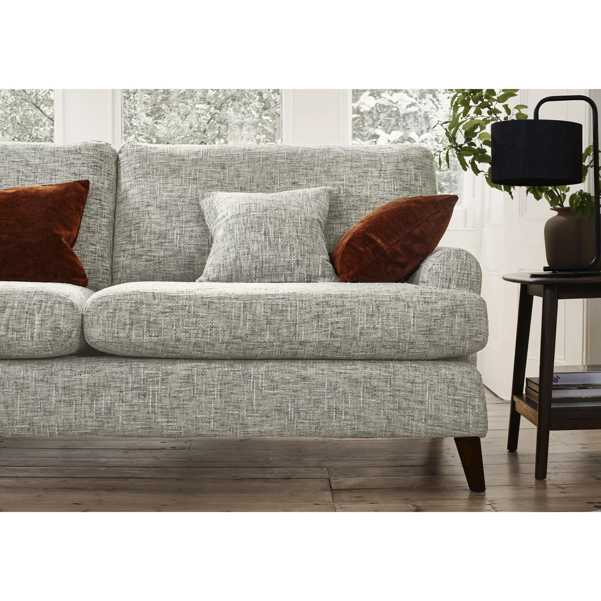 Jackson 4 Seater Fabric Sofa - Frost – image 3