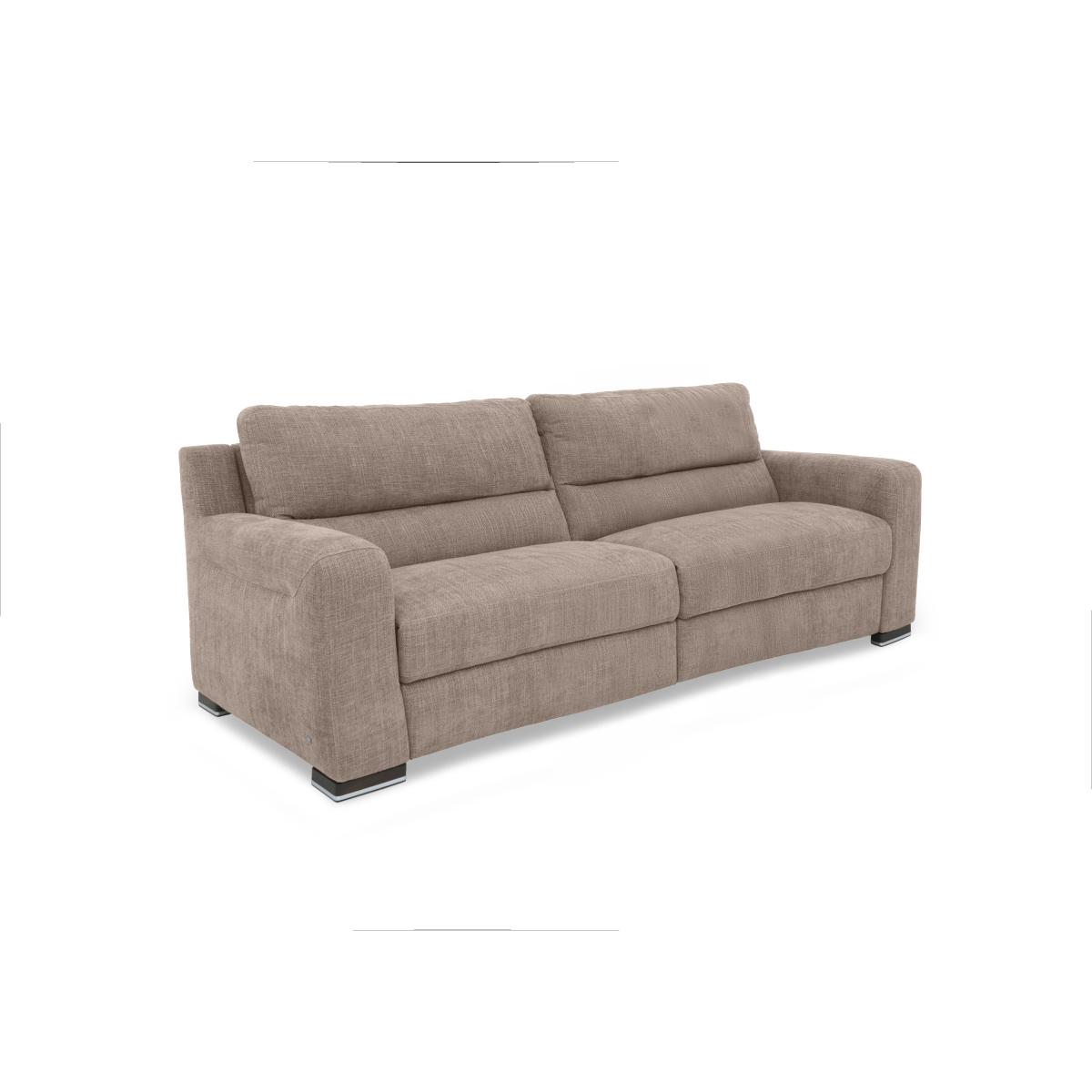 Viali Fabric 3 Seater Sofa with Power Recliner - Velvet Sky – image 4