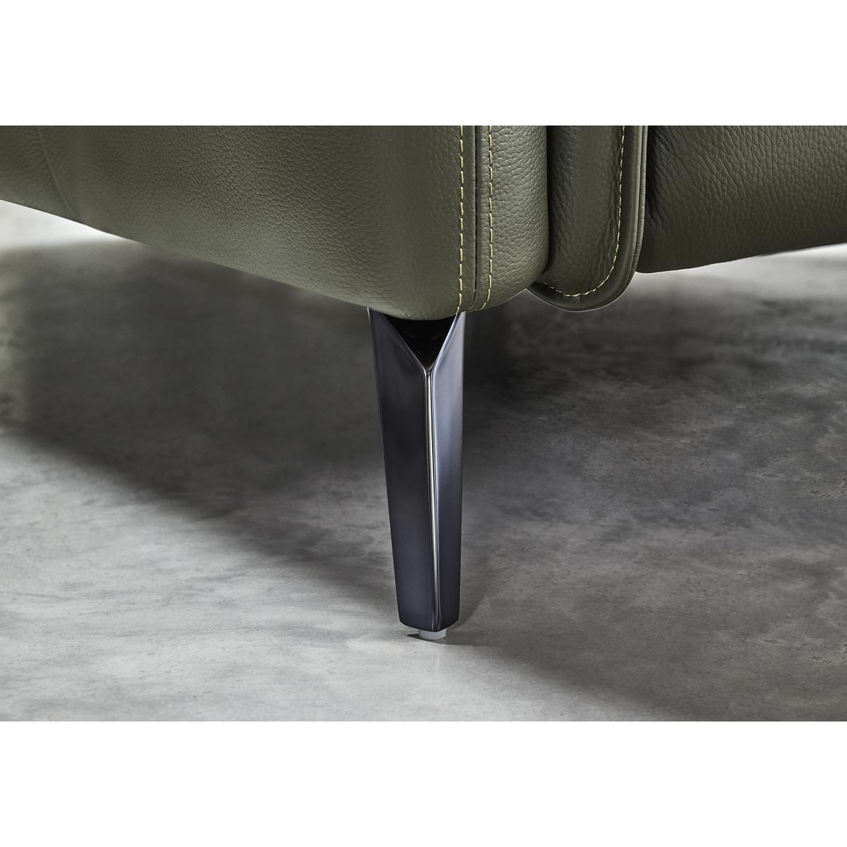 Jude Leather 2 Seater Sofa - Montana Navy – image 3