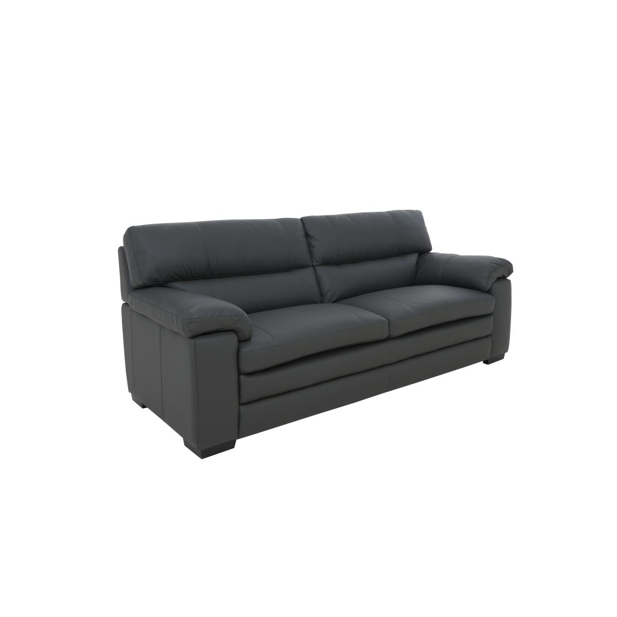 Cozee Leather 2.5 Seater Sofa - Shale Grey – image 7