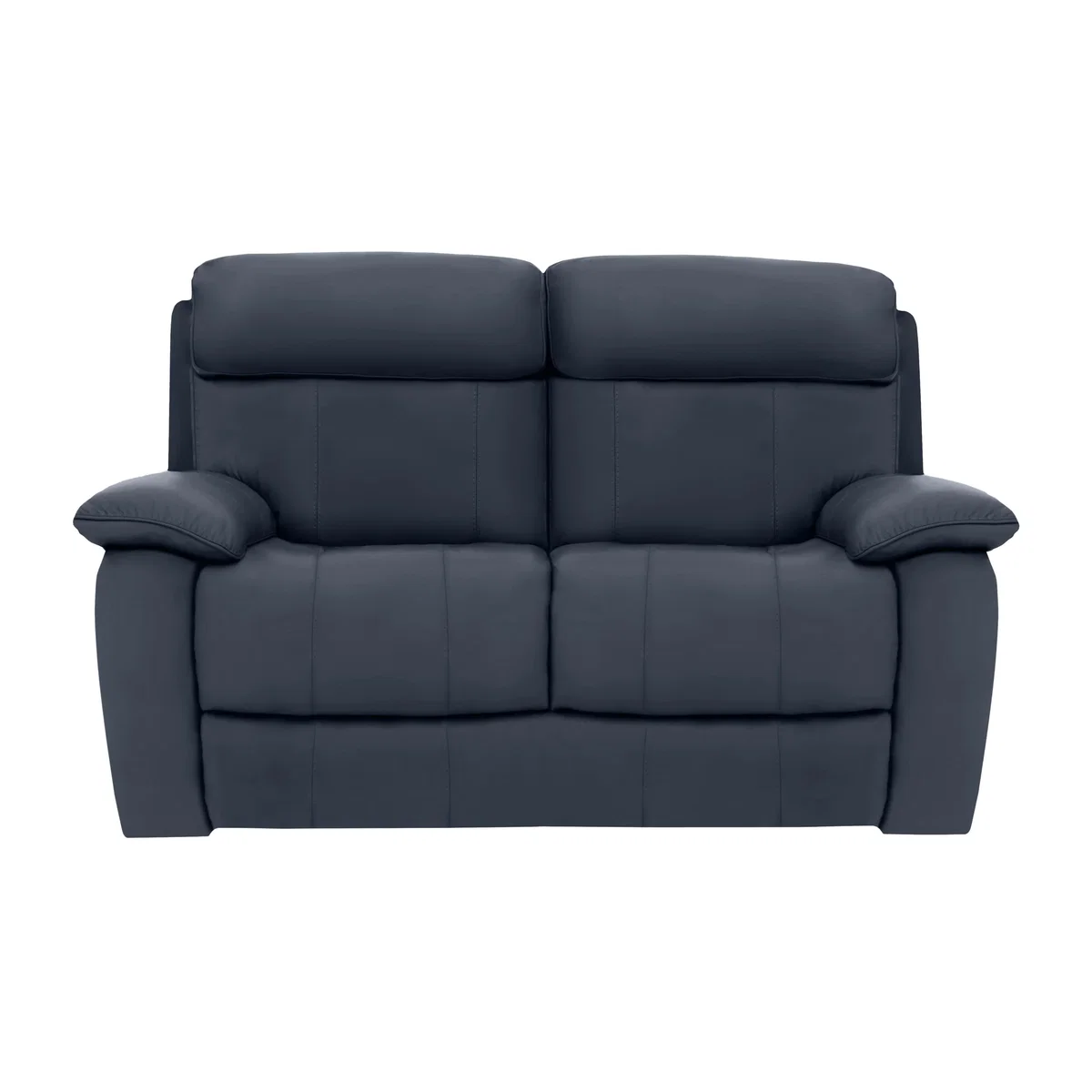 Moreno 2 Seater BV Leather Sofa - BV Ocean Blue – image 1