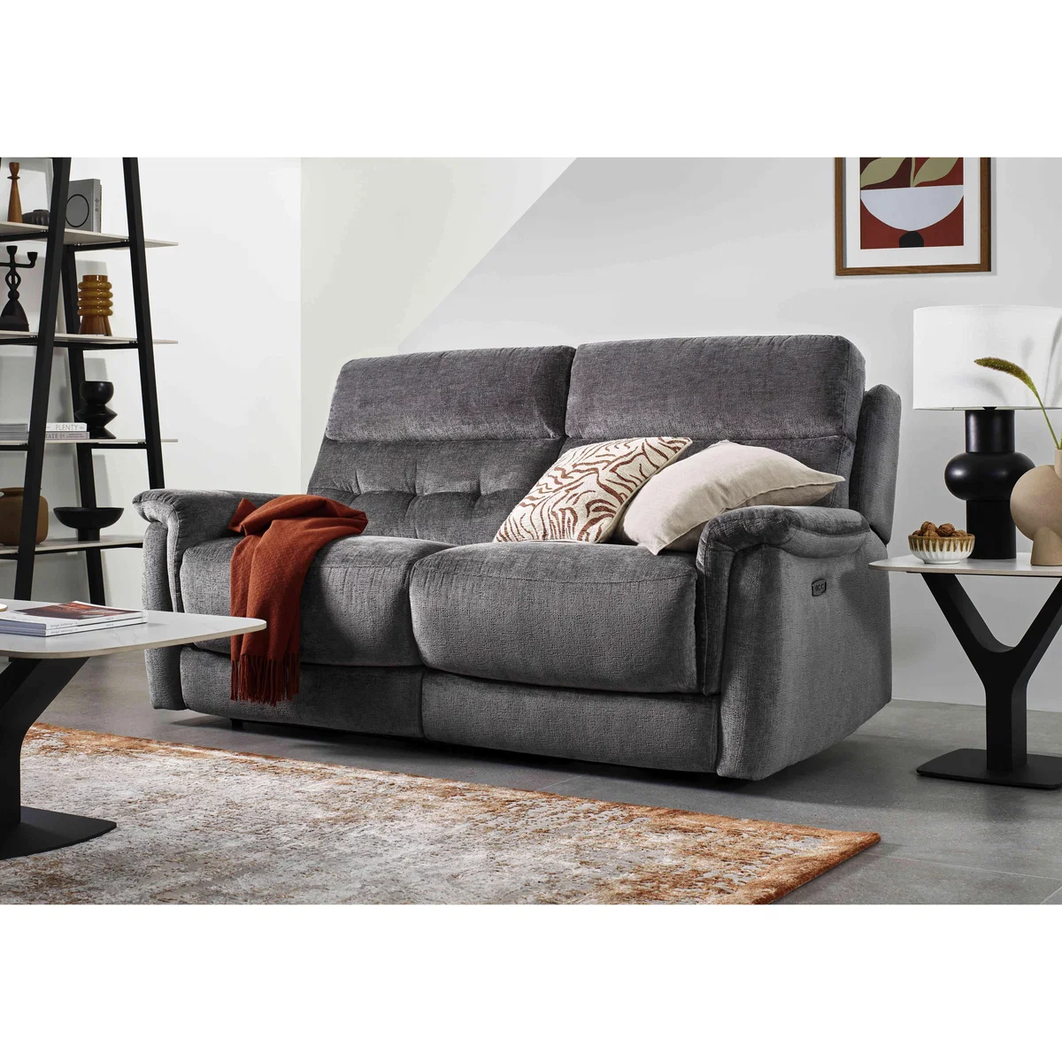 Springer Fabric 2 Seater Sofa - Sand – image 2