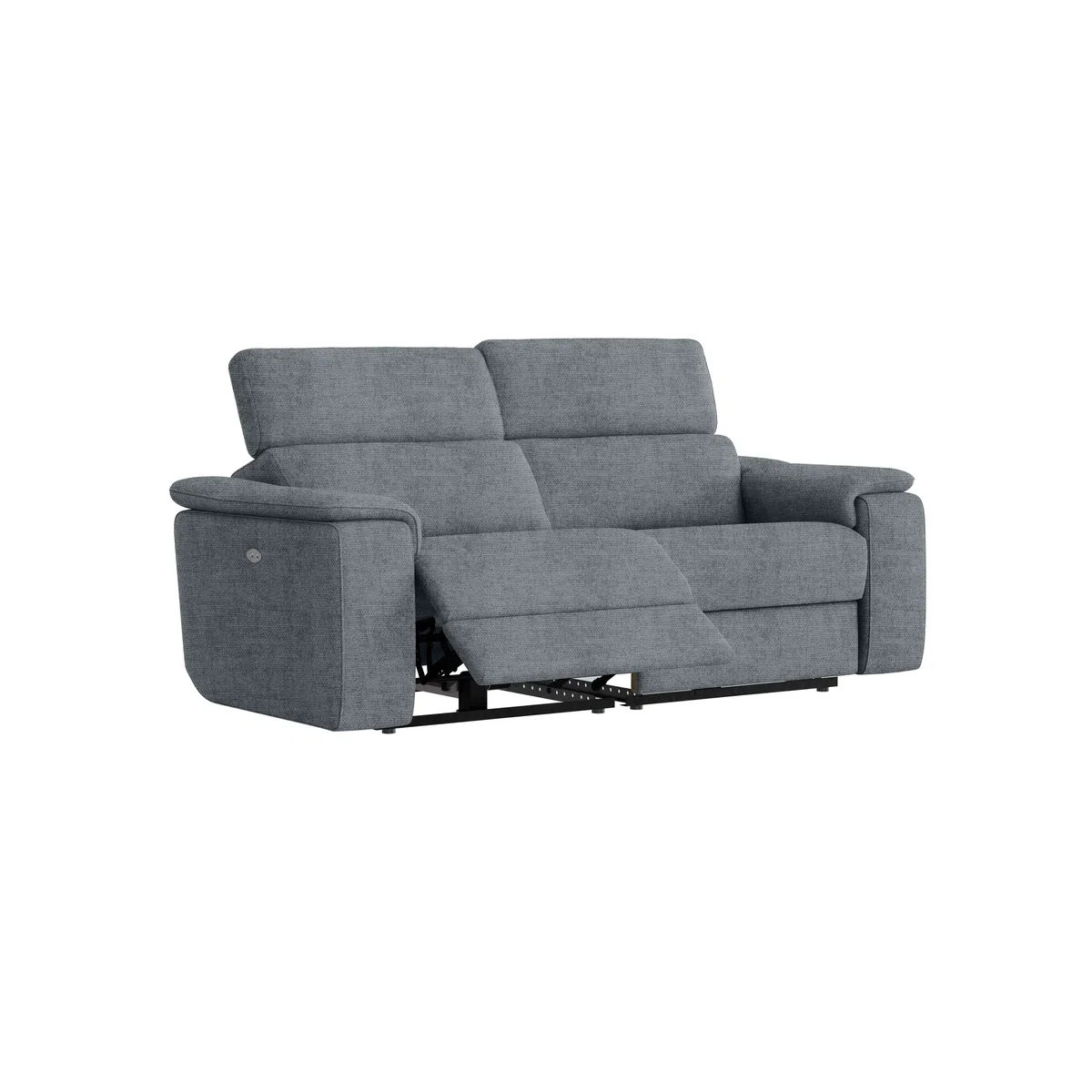 Nicoletti - Davide 3 Seater Fabric Sofa - Flambe Tortora – image 3