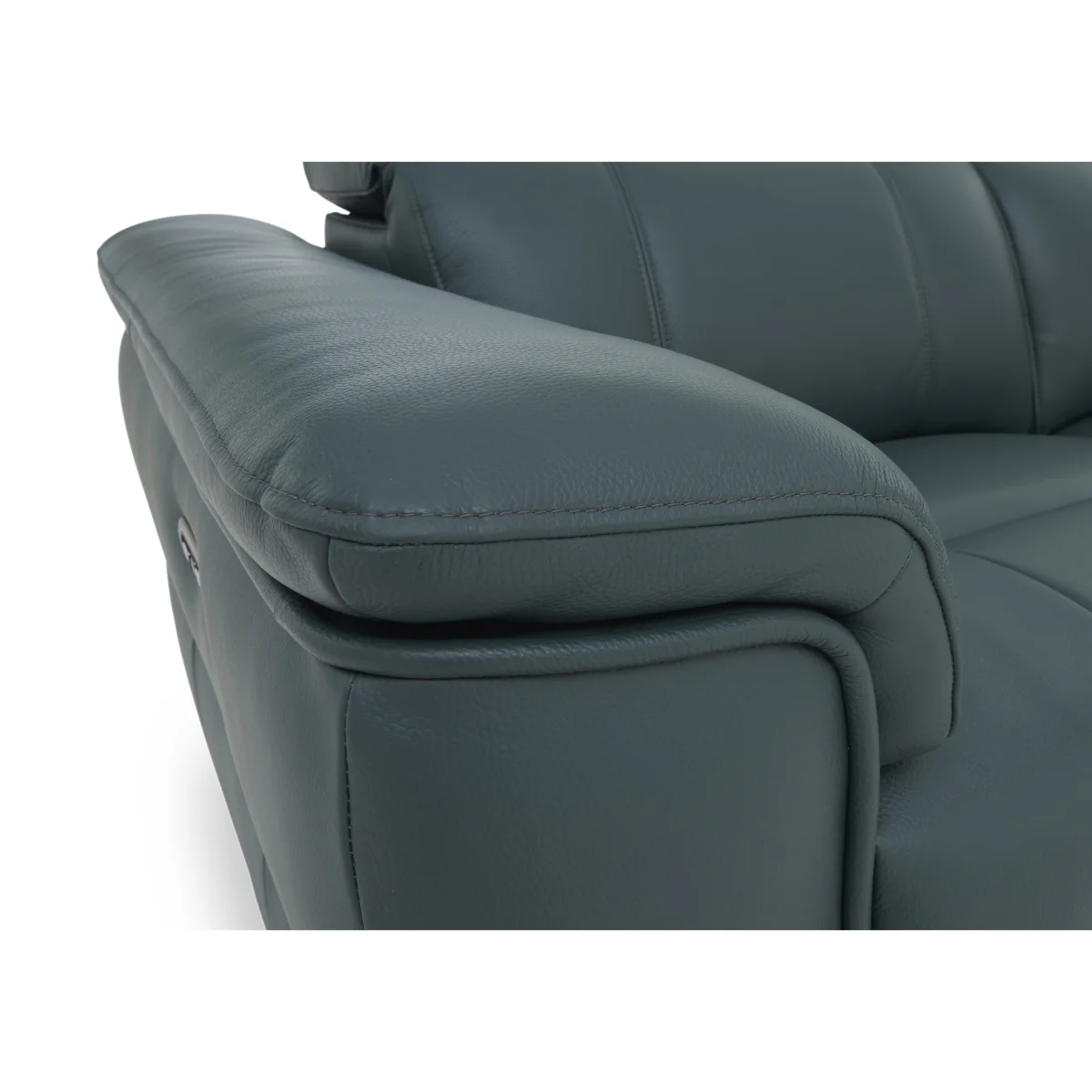 Inca NC Leather 2 Seater Power Recliner Sofa with Power Headrests - Oslo Pine - Sofas and Armchairs - In Time for Christmas – image 4