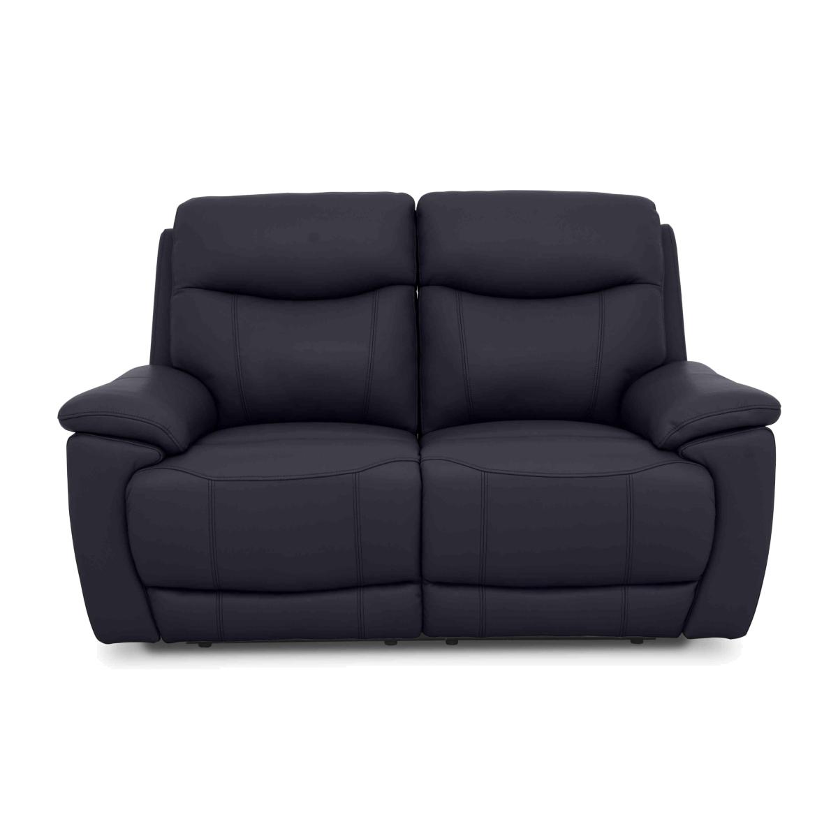 Sloane 2 Seater Leather Power Recliner Sofa - Lavender Grey – image 1